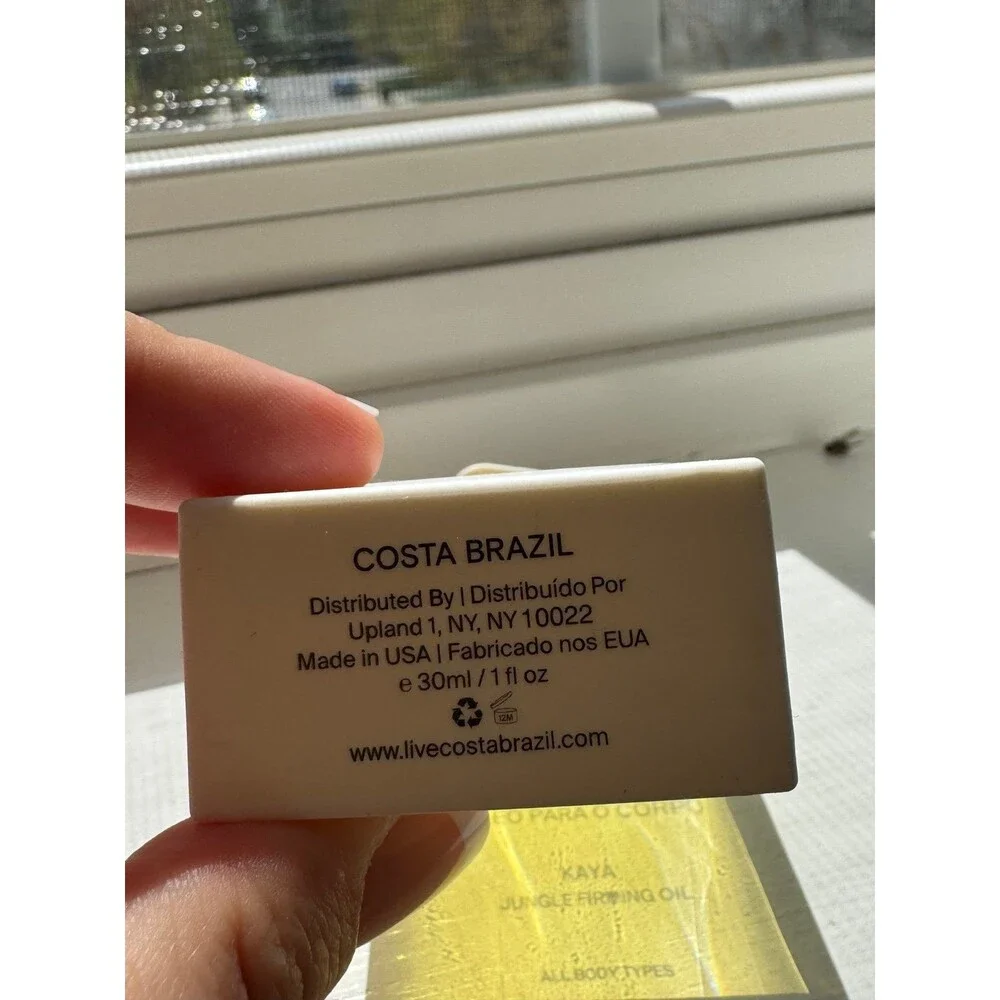 Costa Brazil KAYA jungle firming oil 30 ml/ 1 oz.